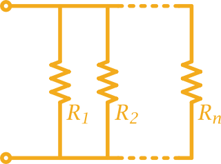 Parallel resistors circuit
