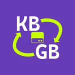 KB to GB Converter app icon