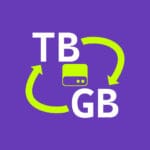 TB to GB Converter app icon