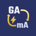 Gigaampere to Milliampere (GA to mA) Converter app icon