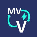 Megavolt to Volt (MV to V) Converter app icon