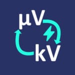 Microvolt to Kilovolt (µV to kV) Converter app icon