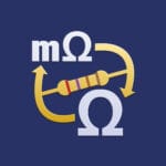 Milliohm to Ohm (mΩ to Ω) Converter app icon