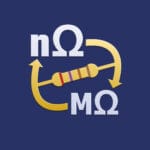 Nanoohm to Megaohm (nΩ to MΩ) Converter app icon