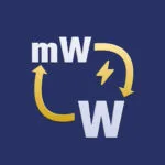 Milliwatts to Watts (mW to W) Converter app icon