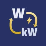 Watts to Kilowatts (W to kW) Converter app icon