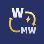 Watts to Megawatts (W to MW) Converter app icon